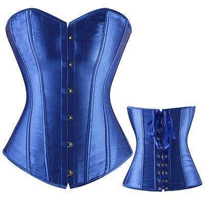 Bustier Lace up Boned Top Corset Waist Shaper