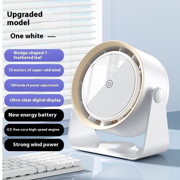 Desktop Fan Air Purification Circulation Digital Display Air Cooler